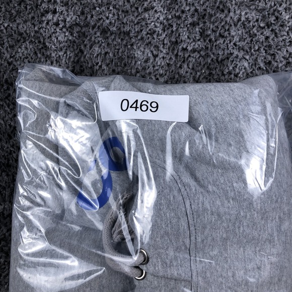 Carhartt Hoodie Mens 3XL Gray Graphic Fleece Pullover Loose Fit Sleeve Logo - Picture 9 of 9